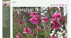 Desktop Screenshot of lunaplant.de